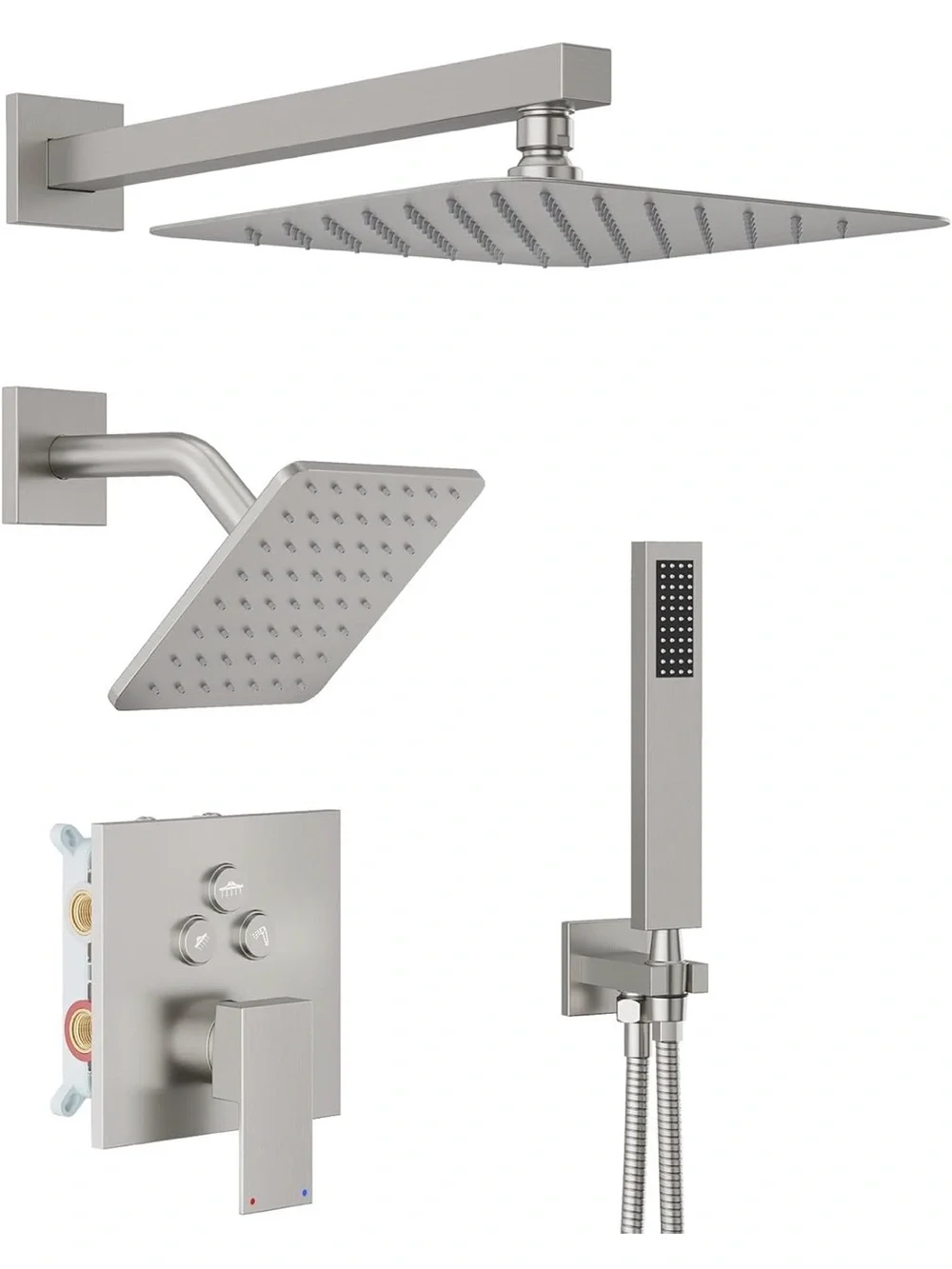 Shower faucet set